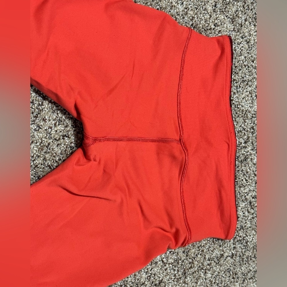 π LULULEMON Leggings - Rust Orange/Red (π - Picture 4 of 10